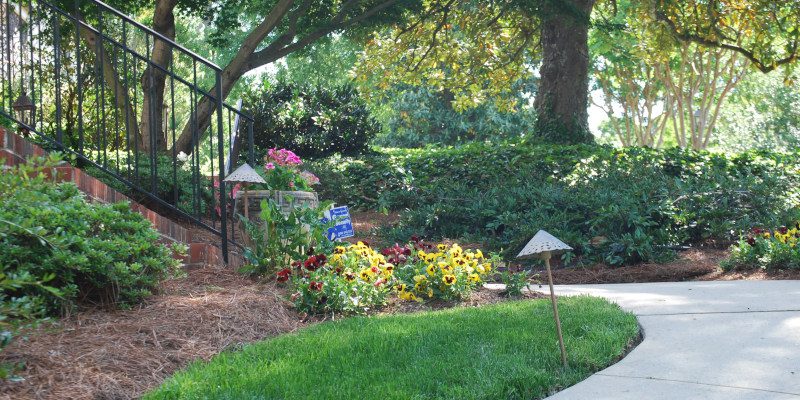 Garden Lighting in High Point, North Carolina